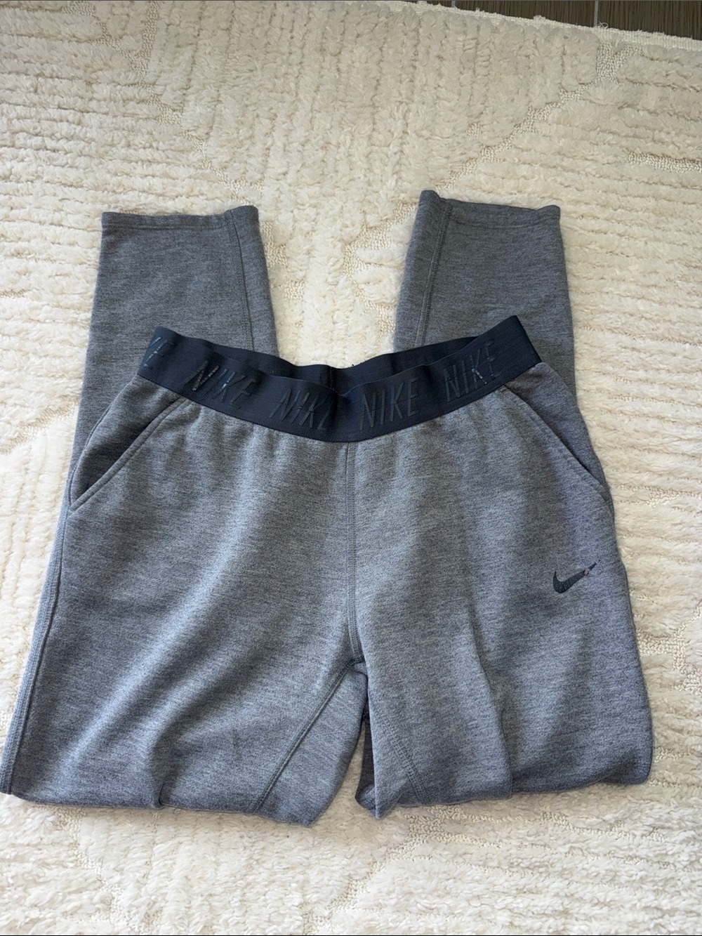Nike Dri Fit Gray Womens Joggers